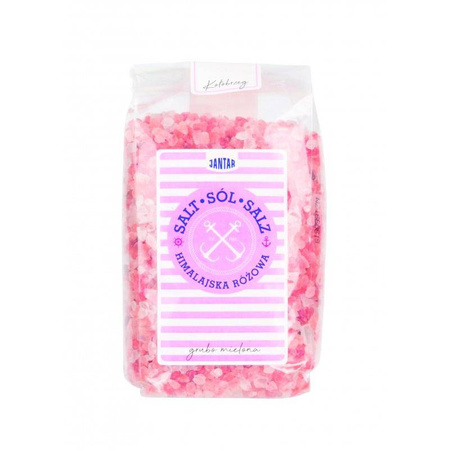 Sól himalajska różowa grubo mielona 600 g