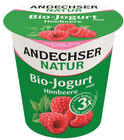 Jogurt malinowy 3,7% tł. BIO 150 g
